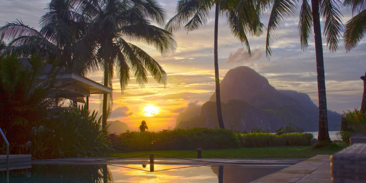 שקיעה בפיליפינים